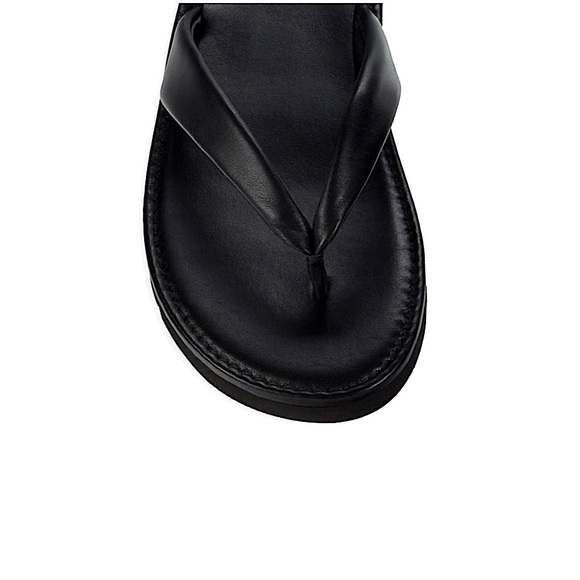 Vince Leather Flip Flop Sandal - Picture 11 of 14